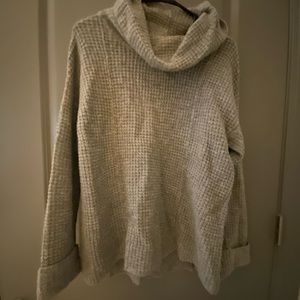 Free People Cowl Neck Sweater